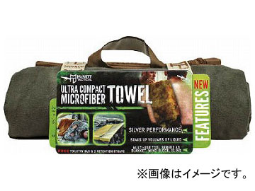 McNETT ウルトラコンパクトマイクロファイバータオルバッグ OD XL 44035(7663234)の通販は