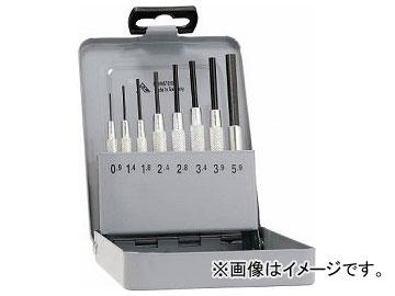 RENNSTEIG 平行ピンポンチ ガイドスリーブ付セット 457-100-5(7663722) 入数：1セット(8点)
