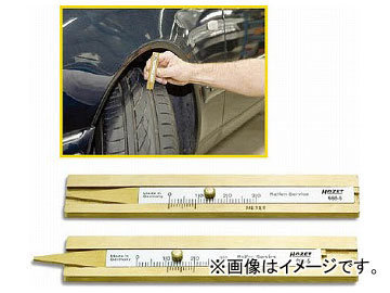 HAZET タイヤ溝ゲージ 666-5(5844461)の通販は 5,283円