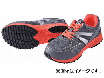ジーベック 蛍光めちゃ軽セフティシューズ 85130 グレー 26.5cm 85130-20-265(7530111)の通販は 7,926円