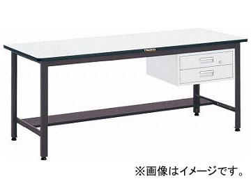 トラスコ中山 AEWS型作業台 900×600×H740 2段引出付 AEWS-0960F2(7701888)
