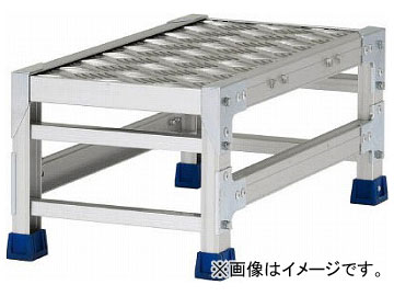 アルインコ 作業台 金具SUS仕様 CMT123WS(7513402)