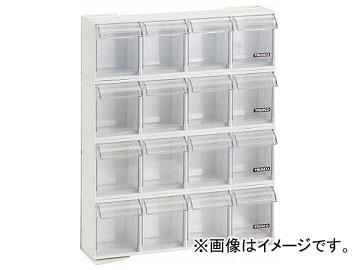 トラスコ中山 卓上用クリアポケットスタンドセット CPB-4X4段 CPB-4S(7657765)