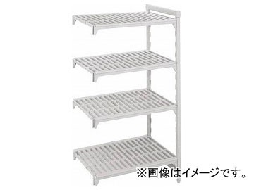 CAMBRO 固定追加ユニット プレミアムシェルフ（アドオンベンチ4段） CSA44607V(7685581)