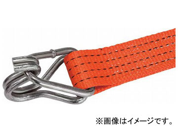 トラスコ中山 ベルト荷締機 25mm幅 200kg フック＆キーパータイプ GV25-200HK(7681330) 6,291円