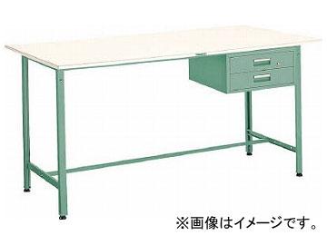トラスコ中山 HSAE型立作業台 1800×900×H900 2段引出付 HSAE-1809F2(2891689) 80,690円