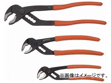 バーコ アリゲータープライヤーセット JHW23053(7574525) 入数：1セット(3本)の通販は