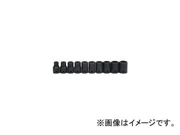 WILLIAMS 1/2ドライブ ディープソケットセット 6角 インパクト JHWMS1410HRC(7580282) 入数：1セット(10個)の通販は 36,090円