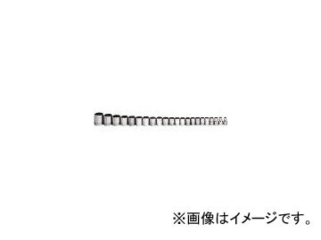 WILLIAMS 3/8ドライブ ソケットセット 12角 JHWMSB-20RC(7580410) 入数：1セット(20個)