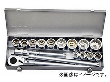 KTC 19.0sq.ソケットレンチセット TB618BA(4962915)