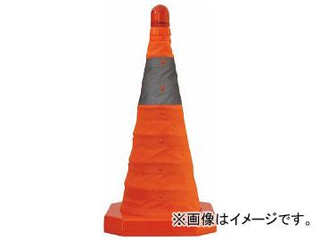 トラスコ中山 パタパタコーン 450mm 赤 TCCP-450-R(7624859)