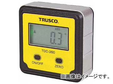 トラスコ中山 デジタル水平傾斜計 デジキュービック TDC-360(7616180)