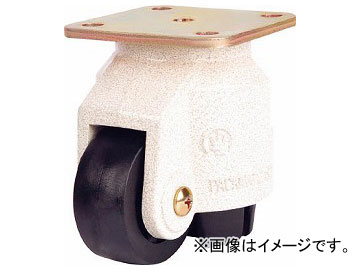 SAMSONG CASTER パーキングキャスター 自在 ナイロン車輪 74mm TPYJ120F(7630425)