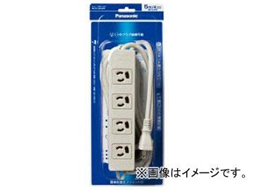 パナソニック OAタップ 接地15A抜け止め形 4コ口 5mコード付 WCH2454HP(7339127)