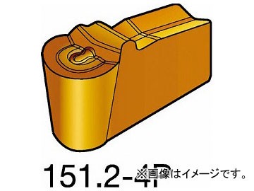サンドビック T-Max Q-カット 突切り・溝入れチップ CMT N151.2-400-40-4P 525(5724538) 入数:10個