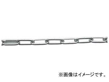 ニッサチェイン アルミ銀リンクチェイン 5.0mm×15m AL50 SILVER(7884800)の通販は