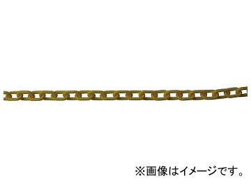 ニッサチェイン プラスチックチェイン 黄 4mm×30m PW40 YELLOW(7896174