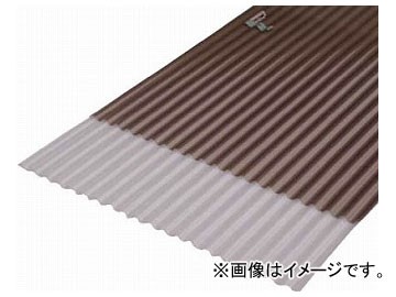 IRIS ポリカ波板 NIPC-607NJ クリア NIPC-607NJ-CL(5136083) 入数：10個の通販は