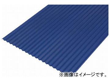 IRIS 硬質塩ビ波板 4尺 ナチュラルブルー NIPVC-408-NB(7900899) 入数：10枚