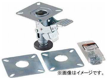 トラスコ中山 鋼鉄製運搬車用ロックストッパー Hセット φ200用 LSH-1SET(7835051)の通販は