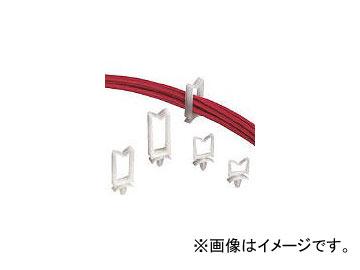 パンドウイット 押し込み型固定具 ワイヤーサドル VWS50100-C(7781326) 入数：1袋(100個)