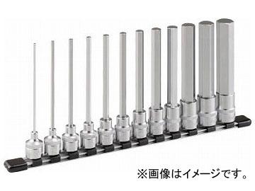 TONE 超ロングヘキサゴンソケットセット(ホルダー付) HH412LL(8188724)の通販は 24,180円