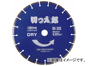 エビ DMホイール切っ太郎 セグメントタイプ 305mm穴径30.5mm SK305305(7887159)の通販は