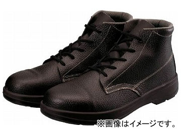 シモン 2層ウレタン底安全編上靴 AW22BK-24.5(8192442)