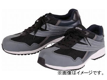 トラスコ中山 超耐滑樹脂先芯入りスニーカー グッディG 28.0cm JSAA TASN-280(8191240)