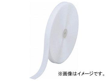 トラスコ中山 面ファスナー 縫製用B側 20mm×25m 白 TMBH-2025-W(7992742)