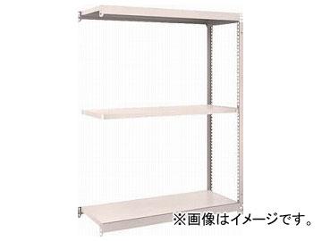 トラスコ中山 M1.5型軽中量棚 1160×445×1200 3段連結 ネオグレ M1.5-4443B NG(5114471)