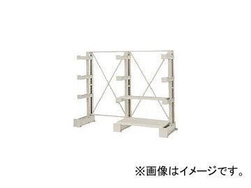 トラスコ中山 長尺保管棚 4段 ミニ 2連 ネオグレ VR-914-2R NG(7993897)