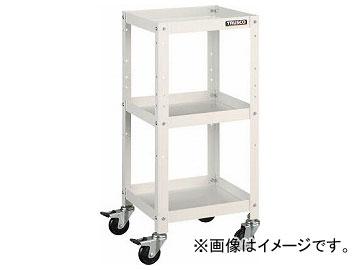 トラスコ中山 ラビットワゴン 500×500 ゴム車輪 W色 RBW-753 W(8183163)の通販は 24,112円