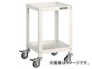 トラスコ中山 ラビットワゴン 400×350 ウレタン車輪 W色 RBW-642U W(8183129)