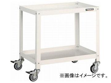 ラビットワゴン 360X360 ゴム車輪 ホワイト トラスコ中山 RBW-834 W