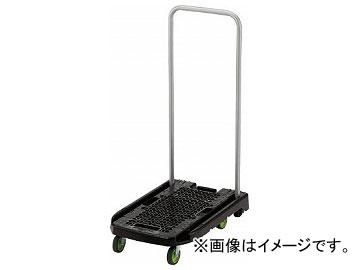 トラスコ中山 樹脂台車 アクロキャリー 600×390 ブラック S付 AC-1-BK-S(8194950)の通販は 8,160円