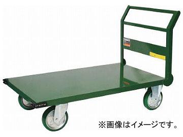 トラスコ中山 鋼鉄製運搬車 1トン 900×600 緑 SH10-2(8185169)