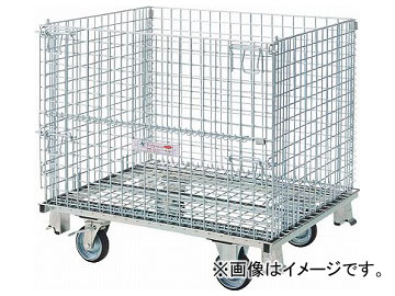 テイモー ボックスパレットゴム車輪付き C-1010L(7954522)