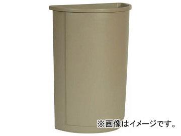 ラバーメイド アンタッチャブルハーフラウンドコンテナ ベージュ 352002(8194532)