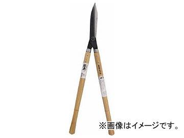 鋼典 芝生刈鋏 鋼付 ムク柄入 A-4(8188017)