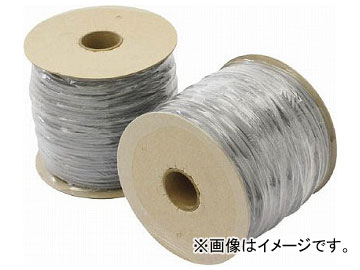 Dio 網押えゴム小巻 太さ3.5mm×250m グレイ 120685(8194826)