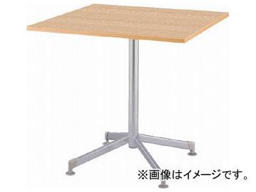アイリスチトセ リフレッシュテーブル フーク 十字脚 750×750 ナチュラル CFKTT7575G-NA(7902271)
