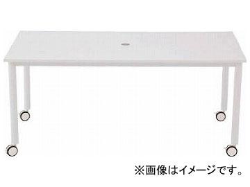 アールエフヤマカワ キャスターテーブル脚 W1600×D800 RFCTT-WL1680WH(8195173)の通販は 25,580円