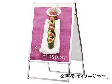 ＴＯＫＩＳＥＩ ポスターグリップスタンド看板 屋内用Ａ型 Ａ２両面ブラック PGSK-A2RB 1台 常磐精工 TOKISEI ポスターグリップスタンド看板 屋内用 A型 B2両面