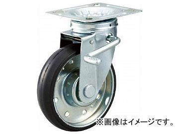 トラスコ中山/TRUSCO ハイテンプレス製ゴム車 自在S付金具付 φ150 HTTJB150(3925731) JAN：4989999099966の通販は 4,757円