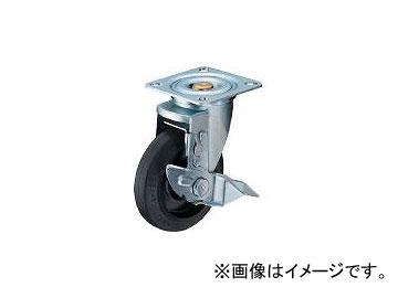 ハンマーキャスター/HAMMER-CASTER 特殊鋼 熱処理金具 自在SP付 ゴムB車 150mm 413YSFR150BAR01(3929566) JAN：4956237444703
