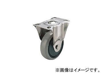 ユーエイキャスター/YUEICASTER キャスターステンレス製固定車 100径ナイロンホイルウレタン車輪 SUSSK100GU(3797899) JAN:4562182578013