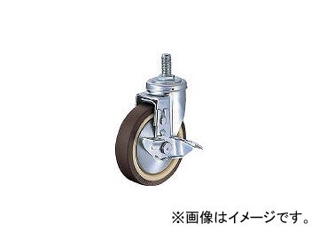 ハンマーキャスター/HAMMER-CASTER Sシリーズねじ込み自在SP付ウレタンB車 150mm 413SAUB150BAR01(3670384) JAN：4956237030128