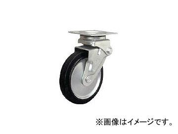 シシクアドクライス/SISIKU 緩衝キャスター 自在 150径 ゴム車輪 SAJHO150W(3535223) JAN：4537657300536
