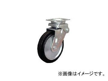 シシクアドクライス/SISIKU 緩衝キャスター 固定 ゴム車輪 200径 SAKHO200W(3535304) JAN：4537657272802